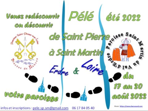 Pélé paroisses St Pierre et St Martin – été 2022 – du 17 au 20 août 2022