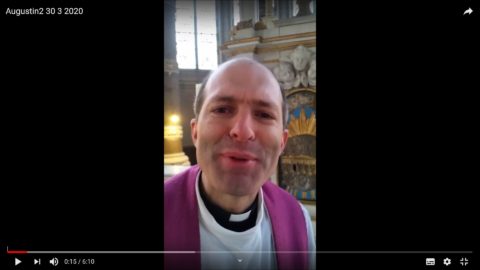 Message vidéo du Père Augustin Drillon, lundi 30 mars 2020